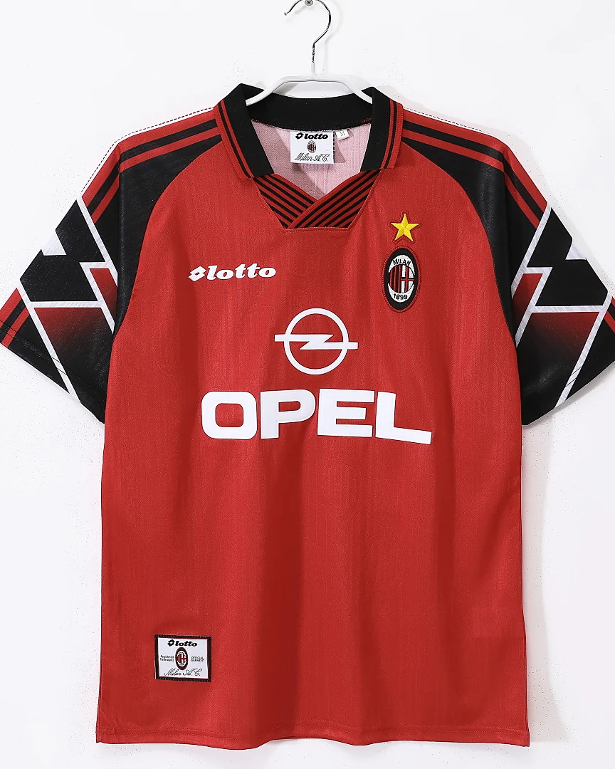 Camisola Retro AC Milan 1997/98 Edição Especial