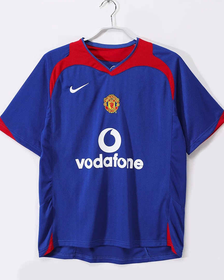 Camisola Retro Manchester United 05/06 Alternativa