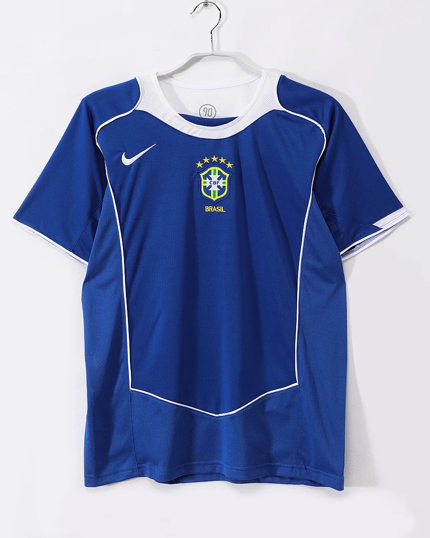 Camisola Retro Brasil 2004 Alternativa