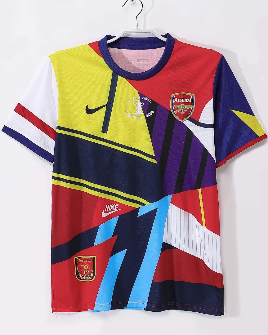 Camisola Retro Arsenal 2014 Comemorativa