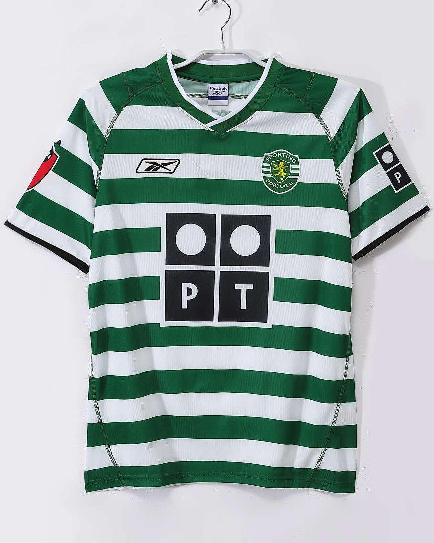 Camisola Retro Sporting CP 2003/04 Principal