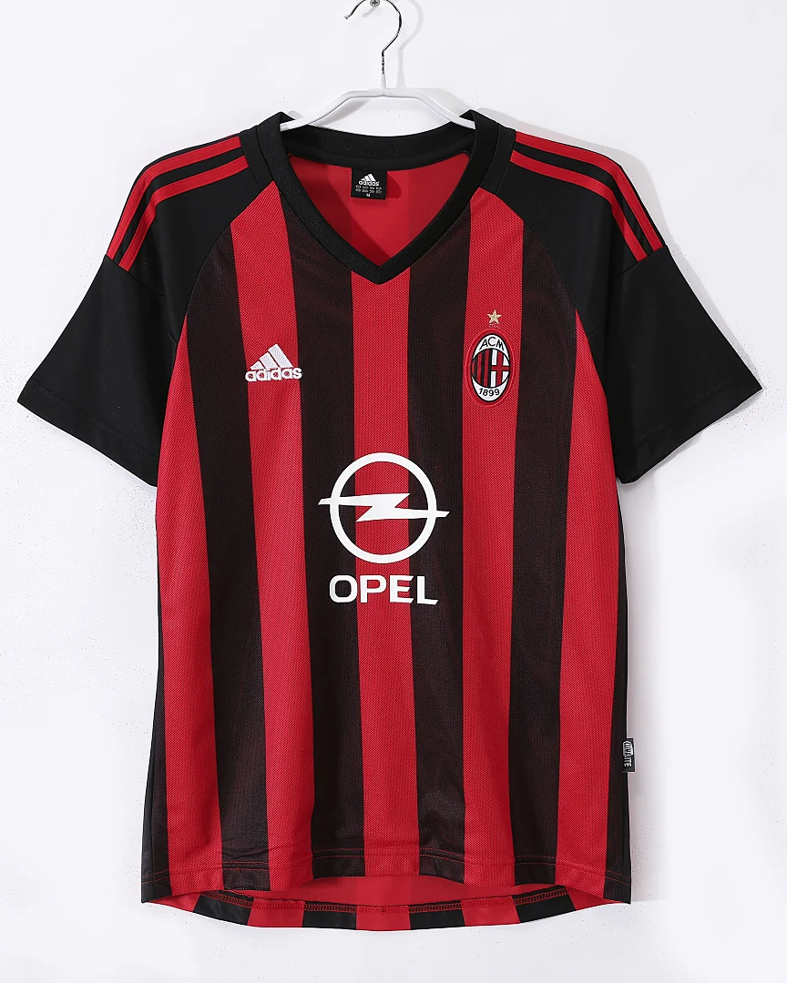 Camisola Retro AC Milan 2002/03 Principal