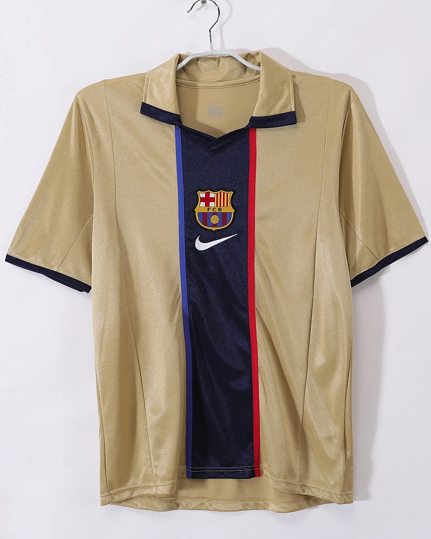 Camisola Retro Barcelona 2001/02 Alternativa