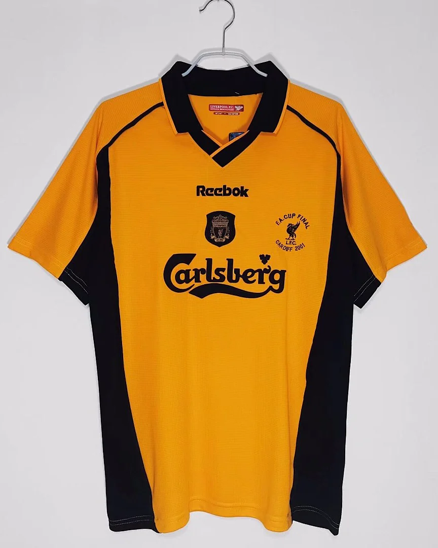 Camisola Retro Liverpool 2000/01 Alternativa