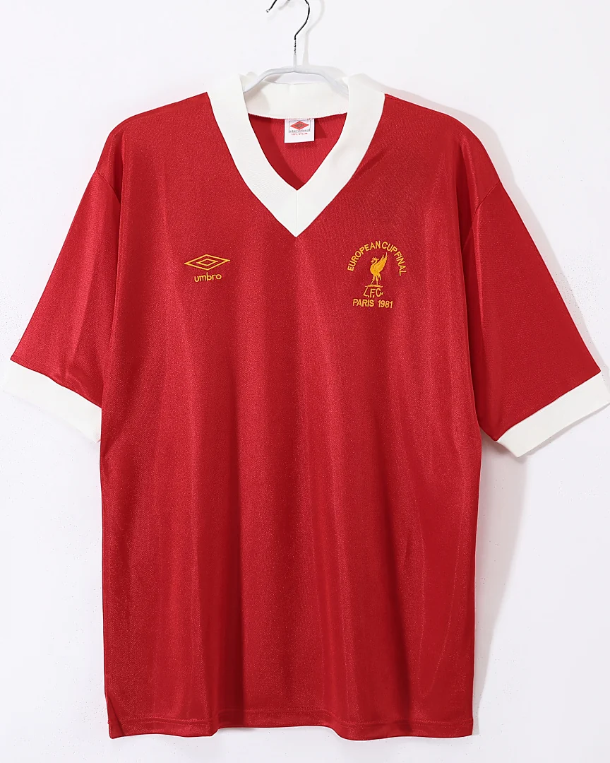 Camisola Retro Liverpool 1980/81 Principal