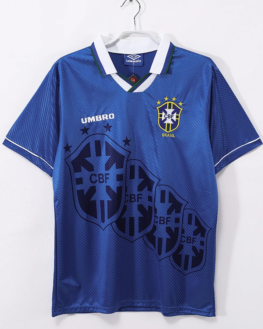 Camisola Retro Brasil 1996 Alternativa