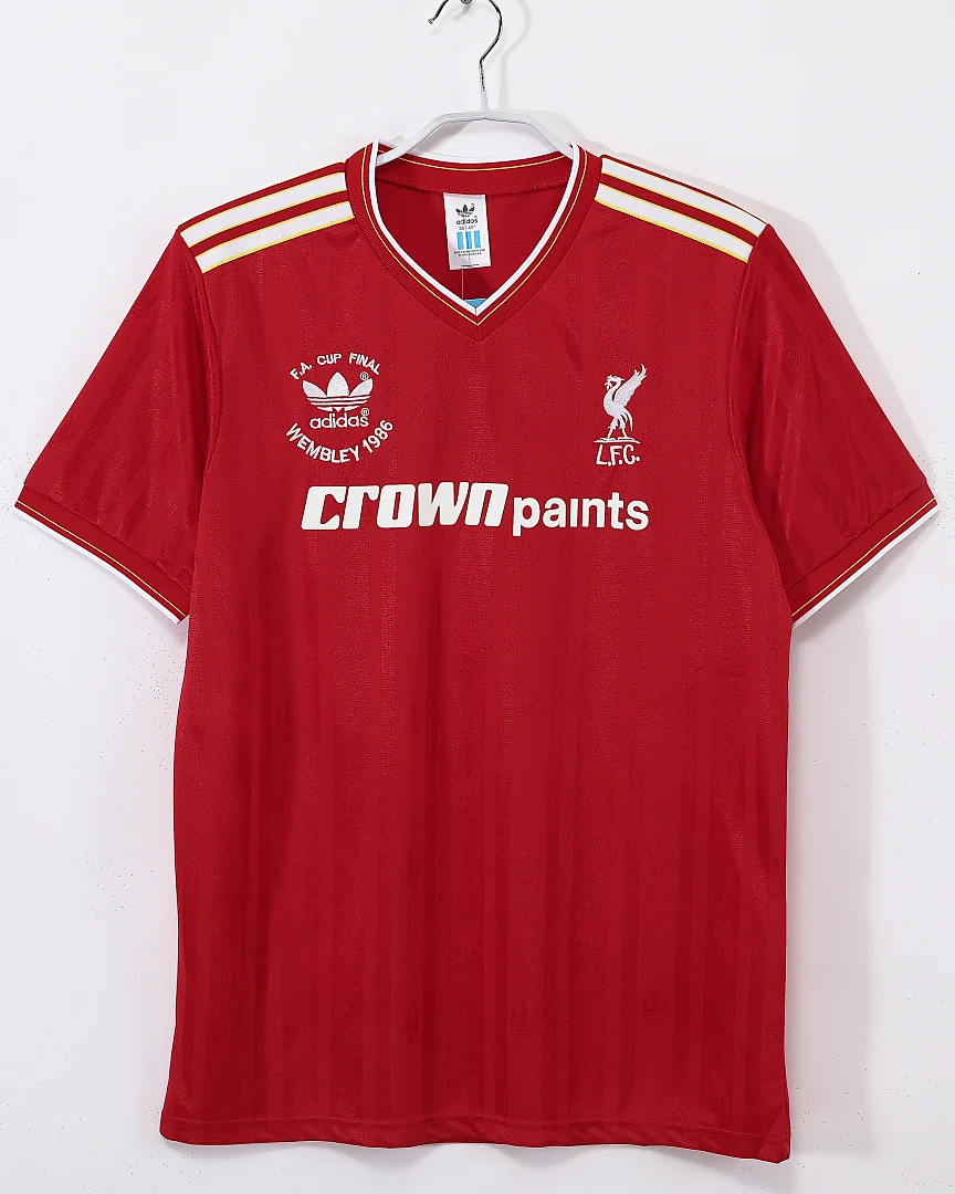 Camisola Retro Liverpool 1986/87 Principal