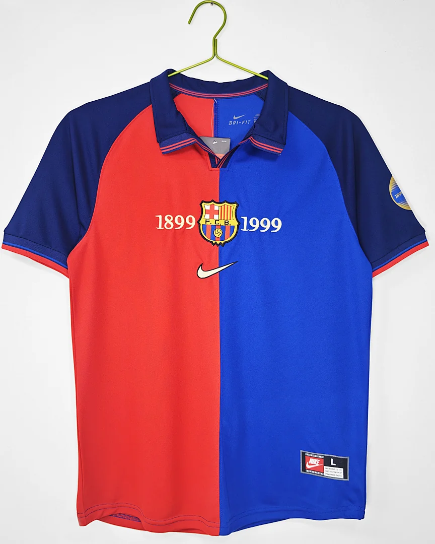 Camisola Retro Barcelona 1999/00 Edição Especial