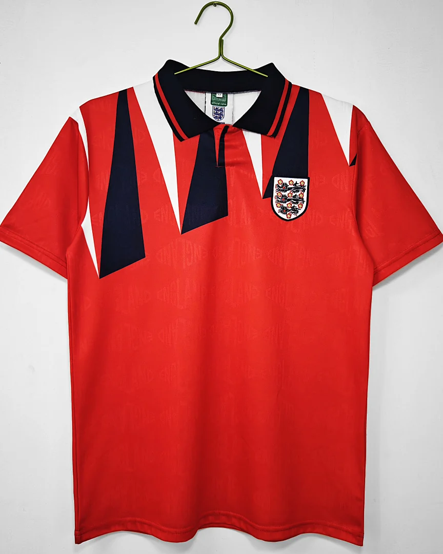 Camisola Retro Inglaterra 1992 Alternativa