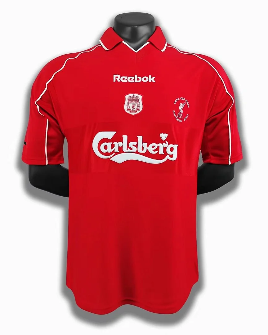 Camisola Retro Liverpool 2000/01 Principal