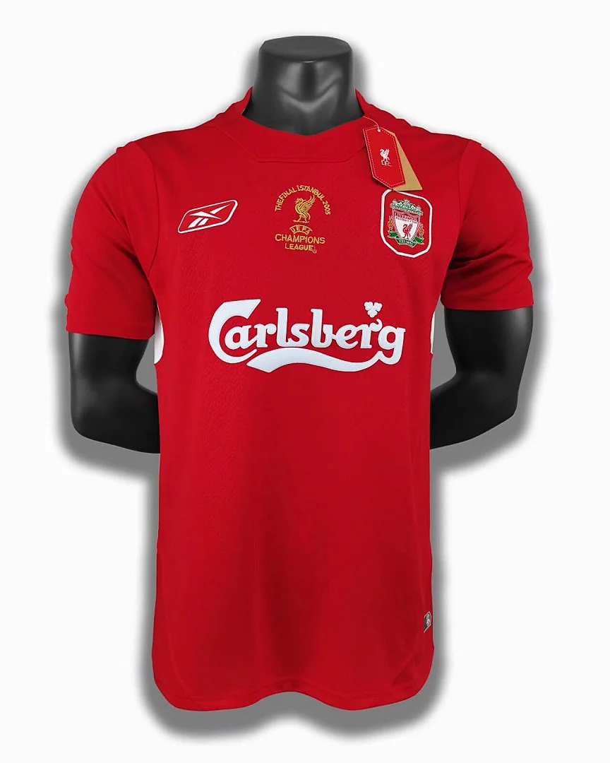 Camisola Retro Liverpool 2004/05 Principal
