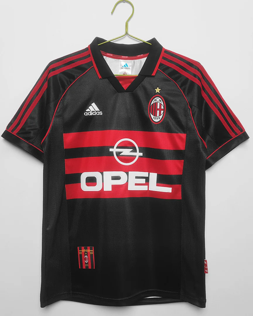 Camisola Retro AC Milan 1998/99 Terceira