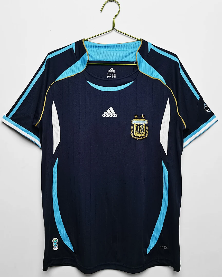Camisola Retro Argentina 2006 Alternativa