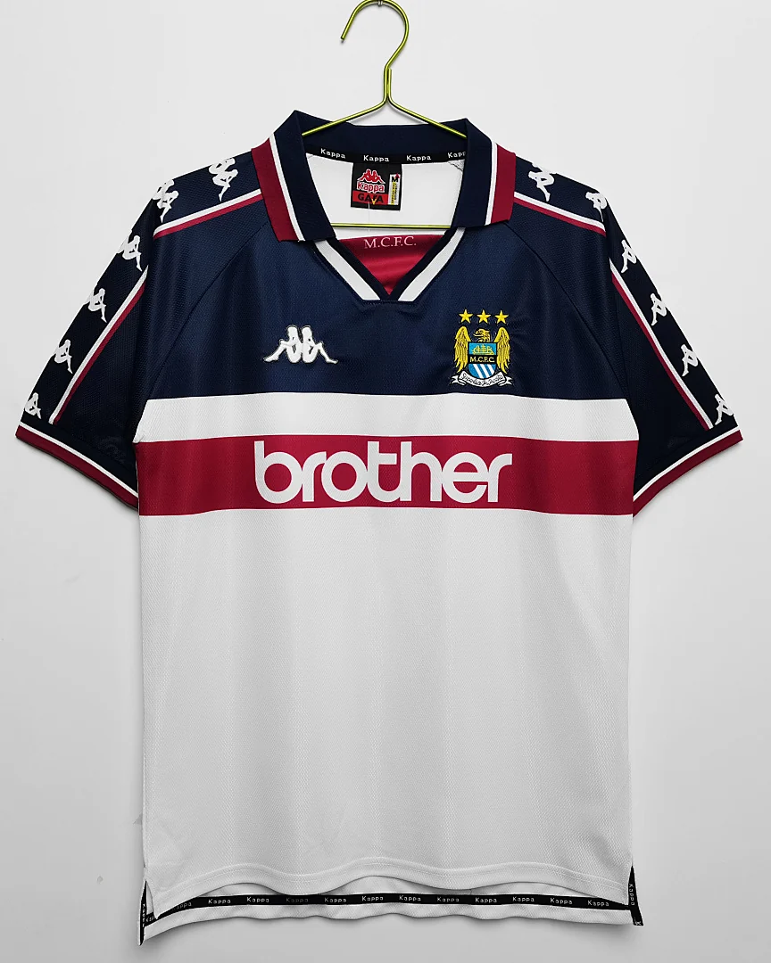 Camisola Retro Manchester City 1997/98 Alternativa