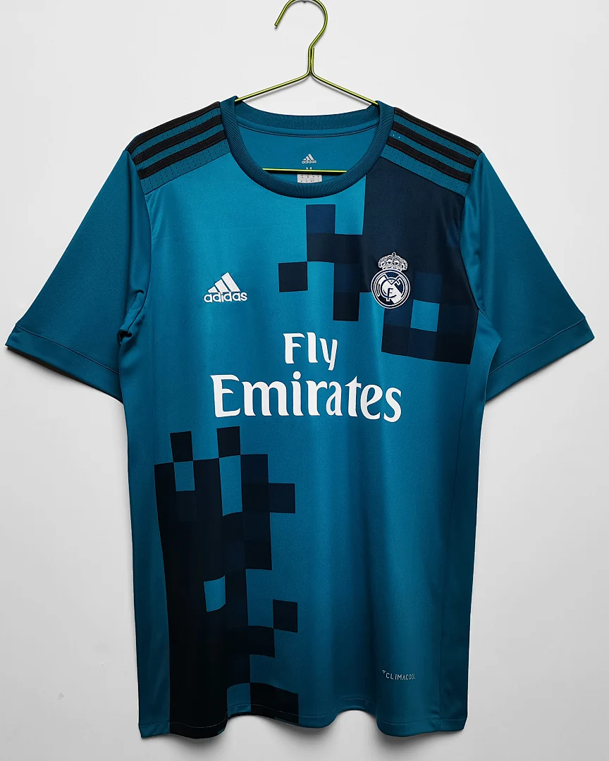 Camisola Retro Real Madrid 17/18 Terceira
