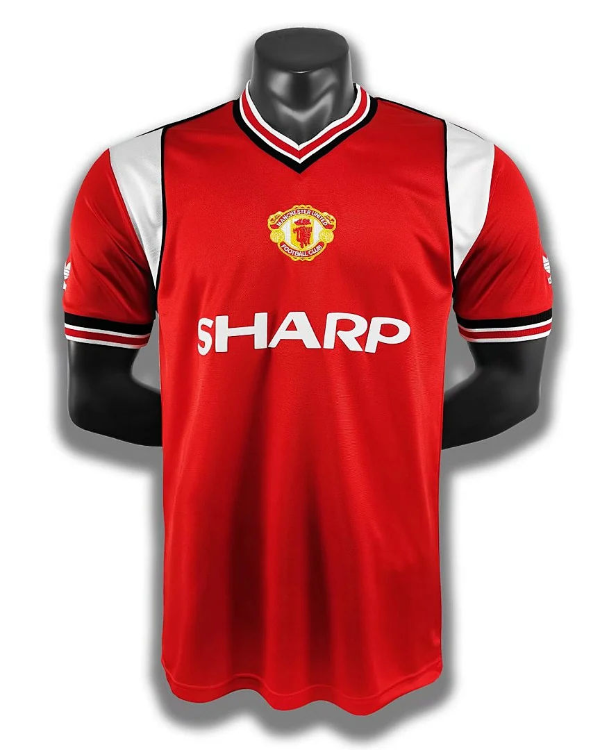 Camisola Retro Manchester United 1985 Principal