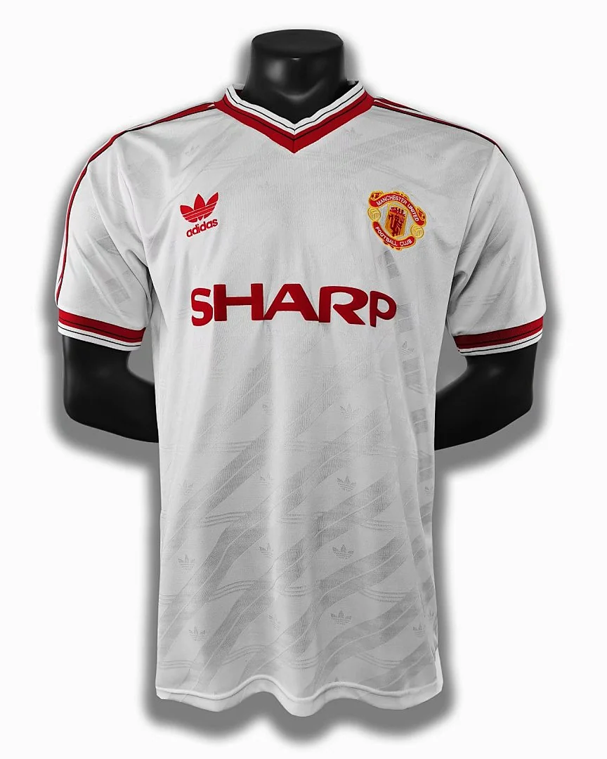 Camisola Retro Manchester United 1986/88 Alternativa