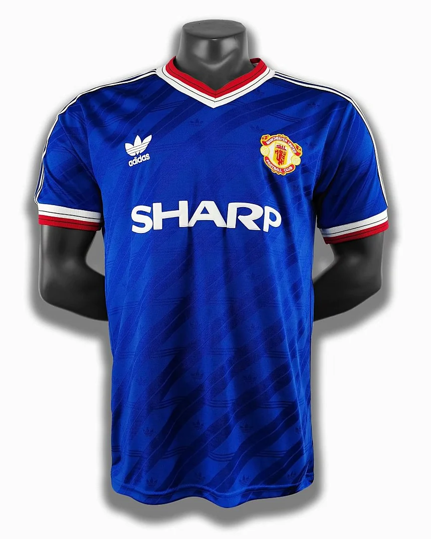 Camisola Retro Manchester United 1986/88 Terceira