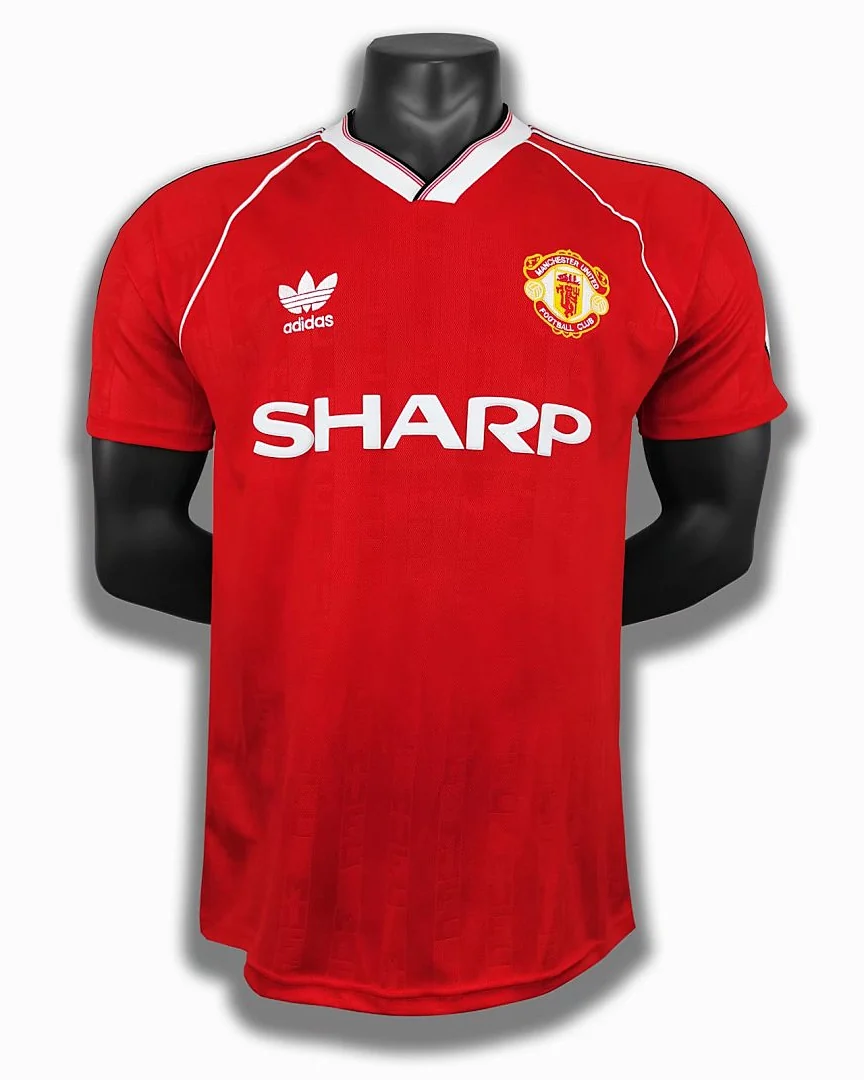 Camisola Retro Manchester United 1988/90 Principal