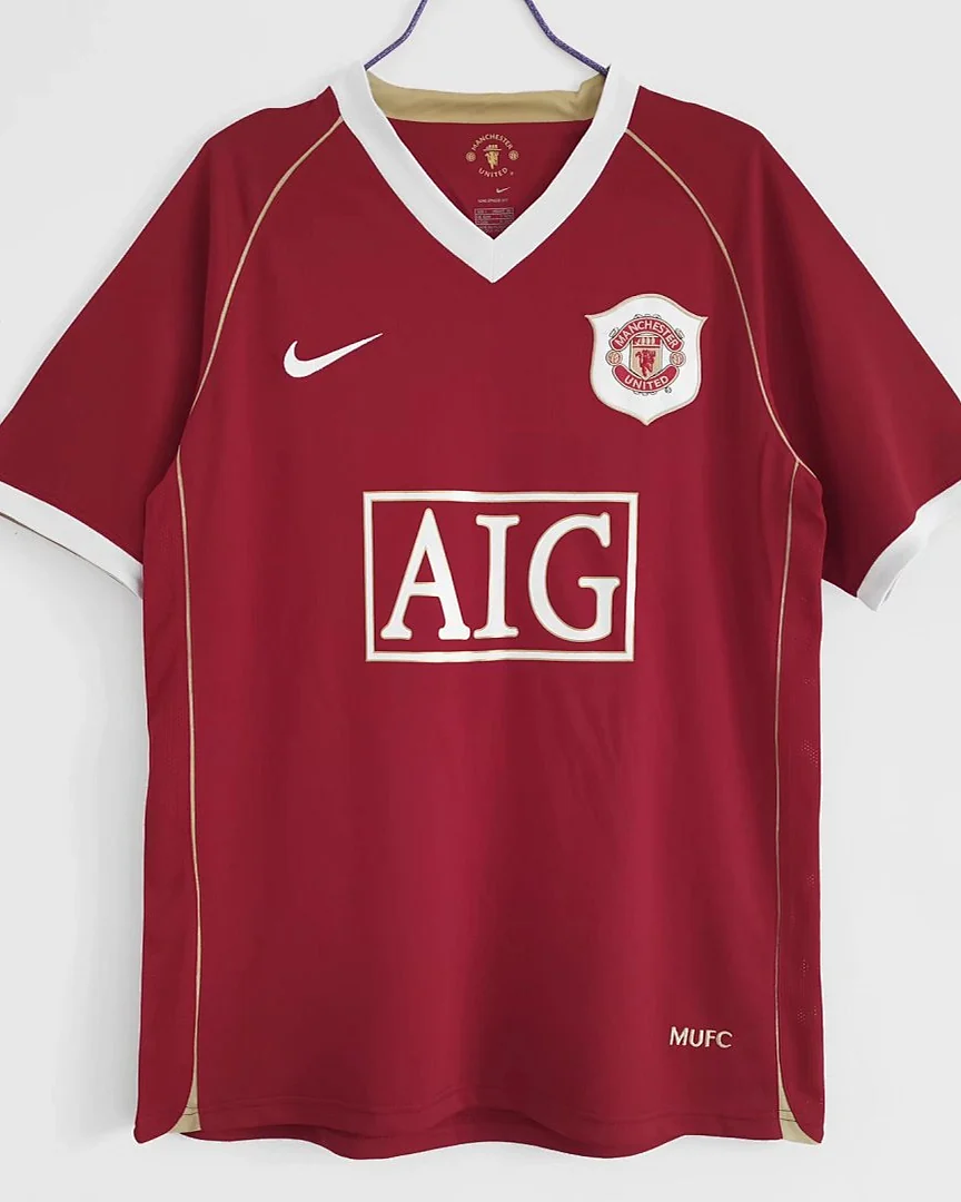 Camisola Retro Manchester United 06/07 Principal