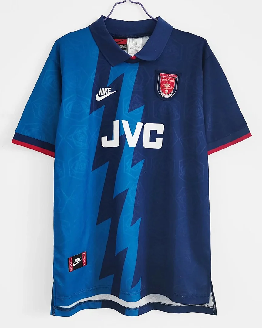 Camisola Retro Arsenal 1995 Alternativa