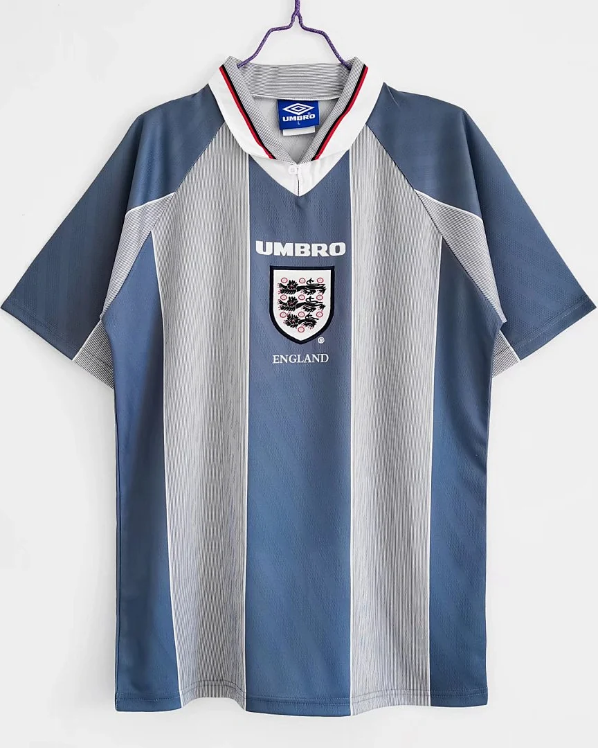 Camisola Retro Inglaterra 1996 Alternativa
