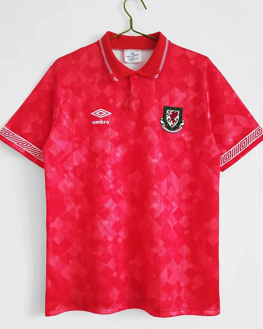 Camisola Retro País de Gales 1990/92 Principal