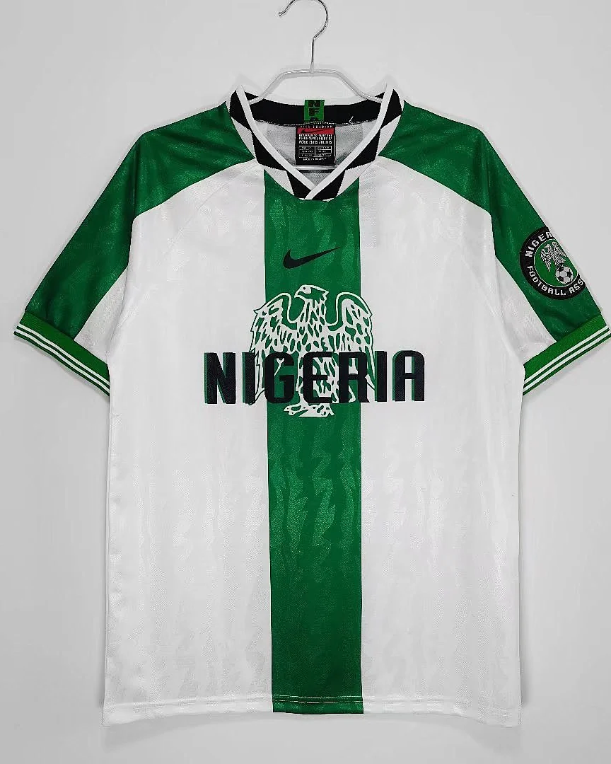 Camisola Retro Nigéria 1996 Alternativa
