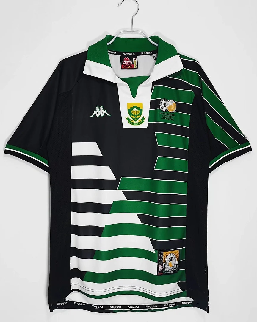 Camisola Retro África do Sul 1998 Alternativa