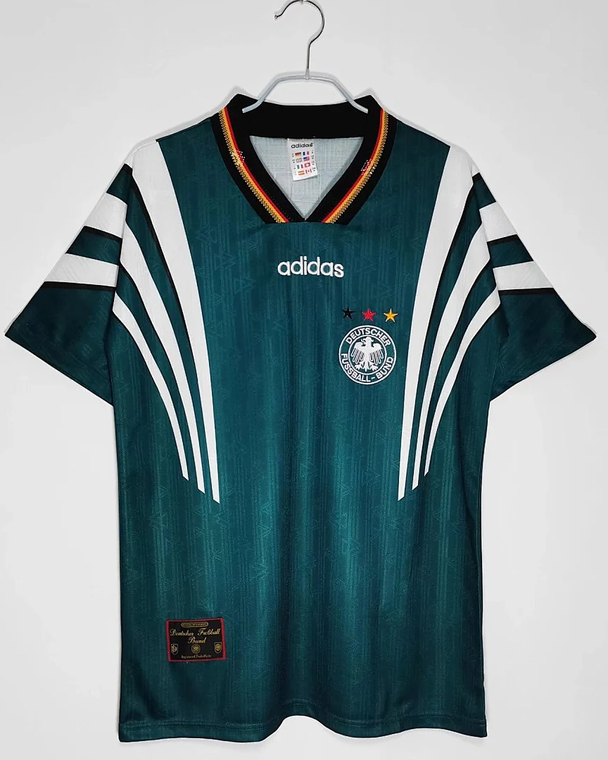 Camisola Retro Alemanha 1996 Alternativa