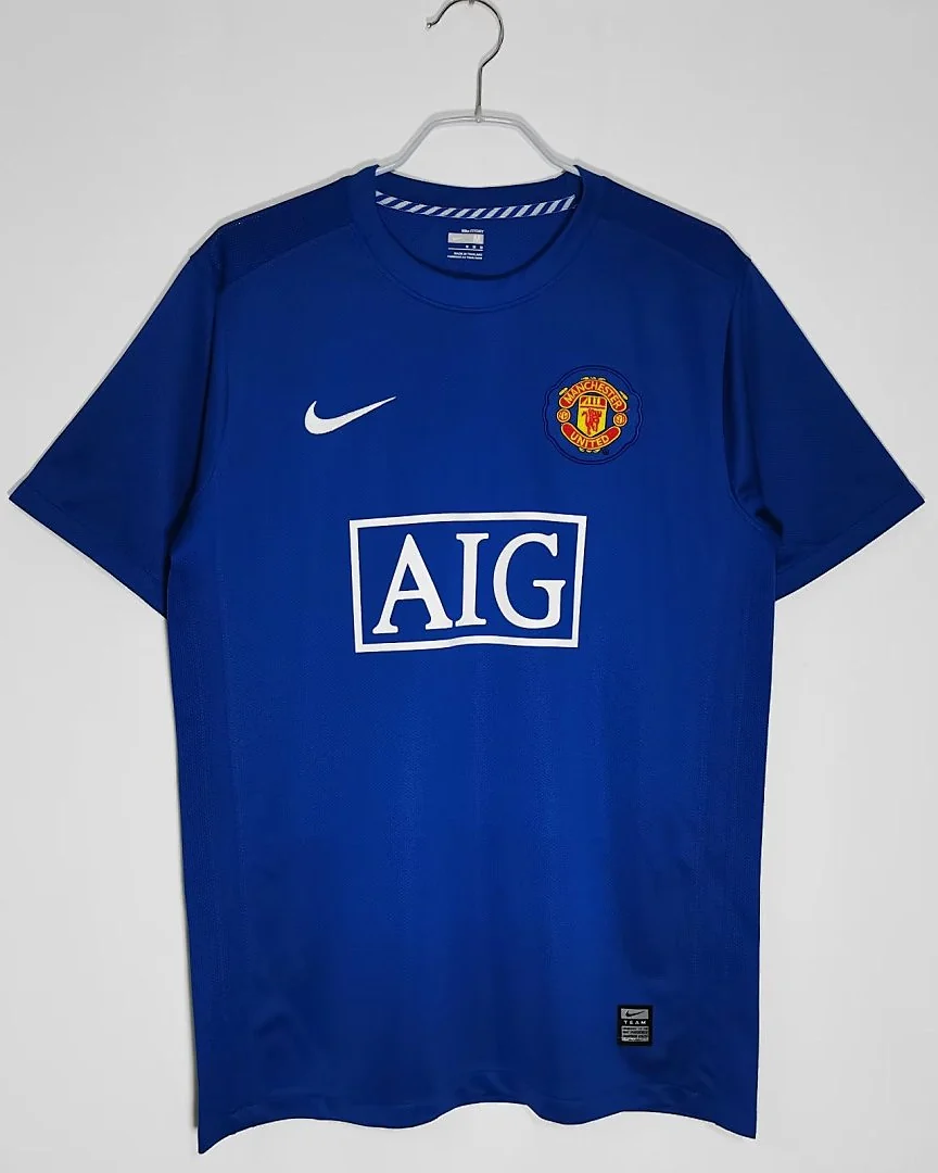 Camisola Retro Manchester United 08/09 Terceira