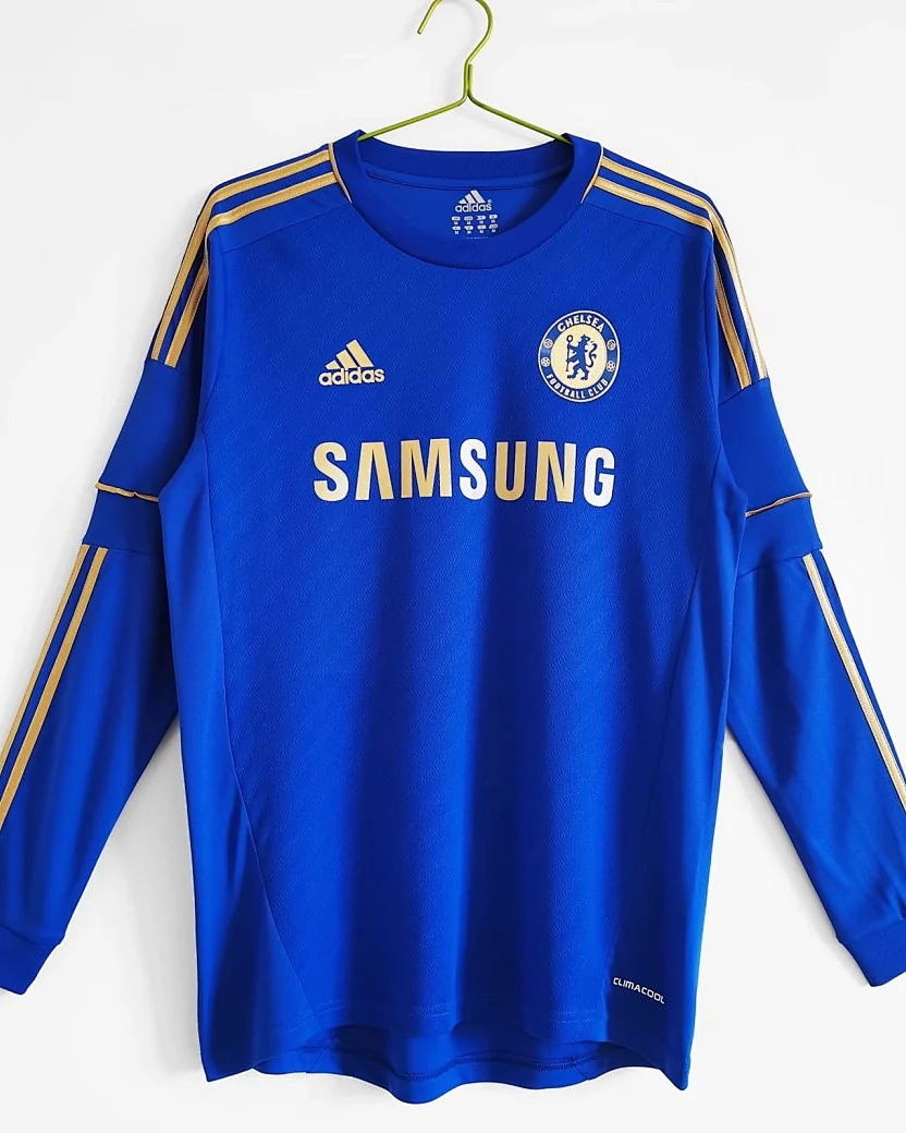 Camisola Retro Chelsea 12/13 Principal Manga Comprida