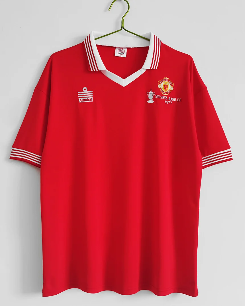 Camisola Retro Manchester United 1977 Principal