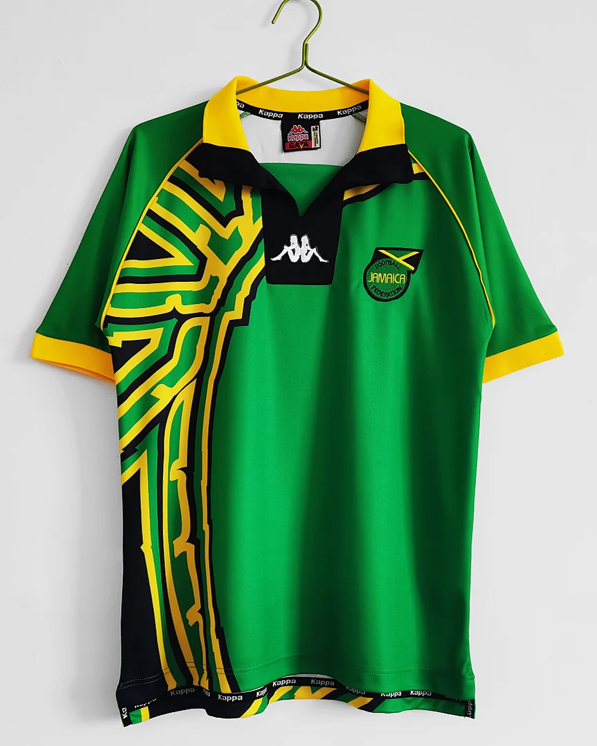 Camisola Retro Jamaica 1998 Alternativa