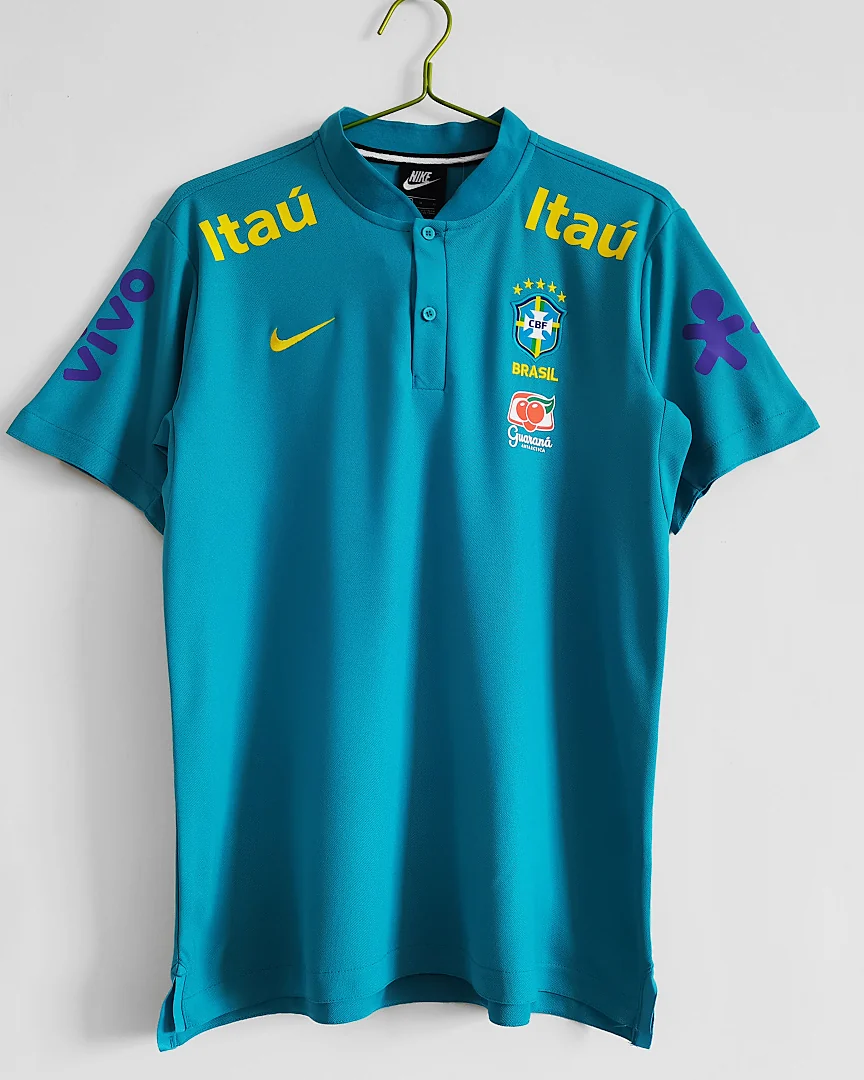 Polo Brasil 2021 Azul-Claro