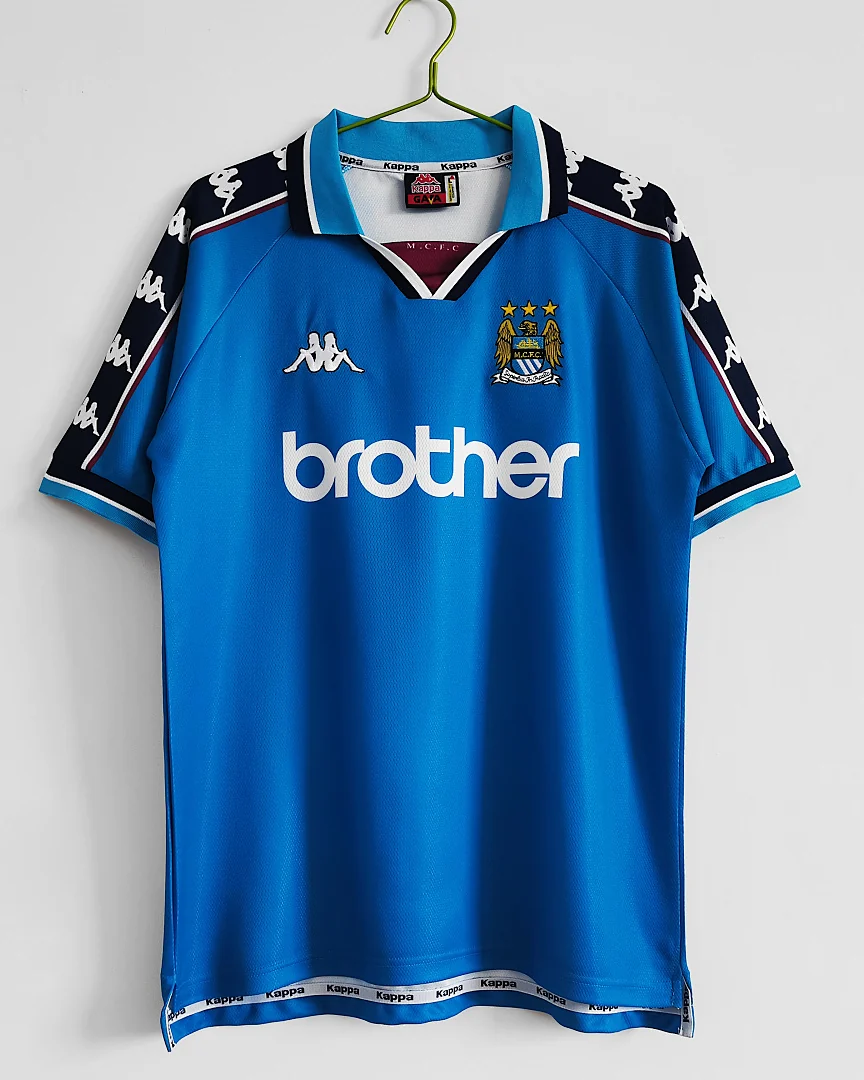 Camisola Retro Manchester City 1997/98 Principal