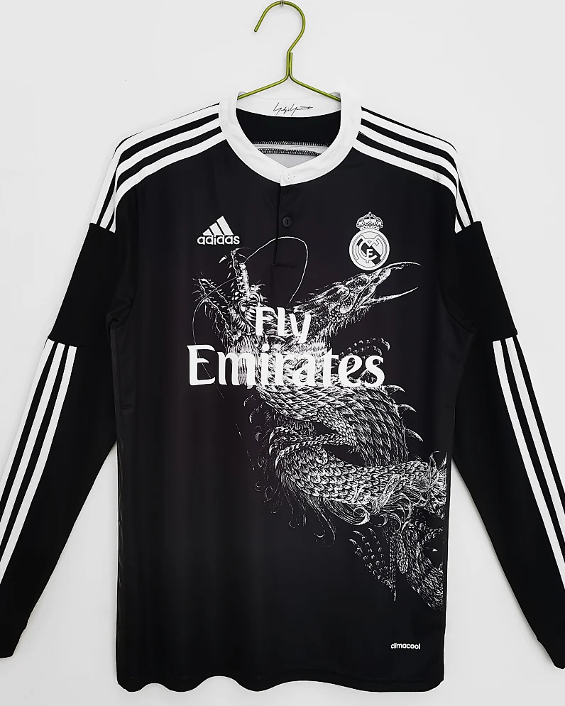 Camisola Retro Real Madrid 14/15 Terceira Manga Comprida