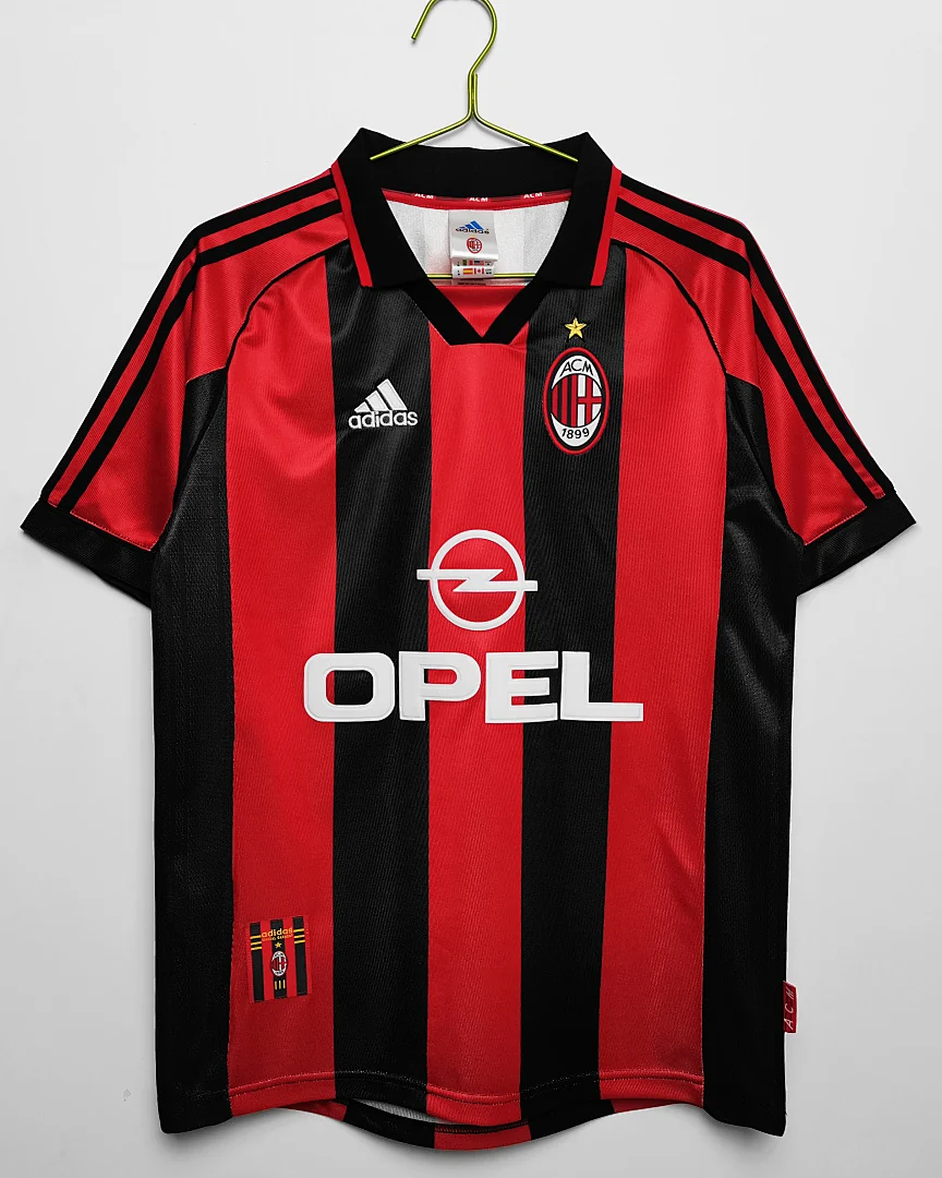 Camisola Retro AC Milan 1998/99 Principal