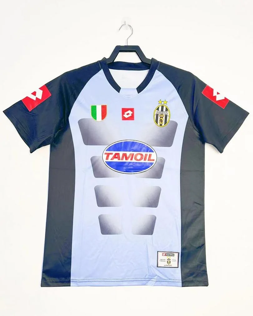Camisola Retro Juventus 2002/03 Guarda-Redes Azul
