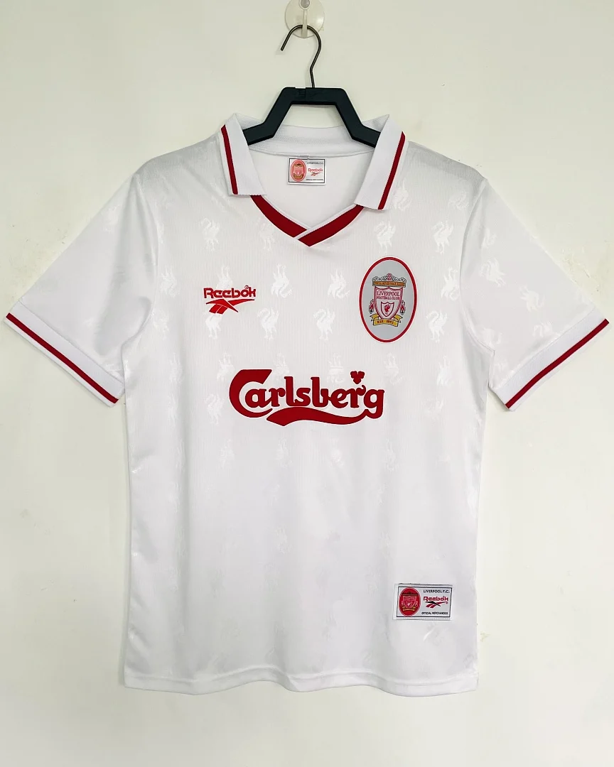 Camisola Retro Liverpool 1996/97 Branca