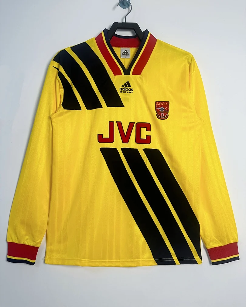 Camisola Retro Arsenal 1993/94 Alternativa Manga Comprida