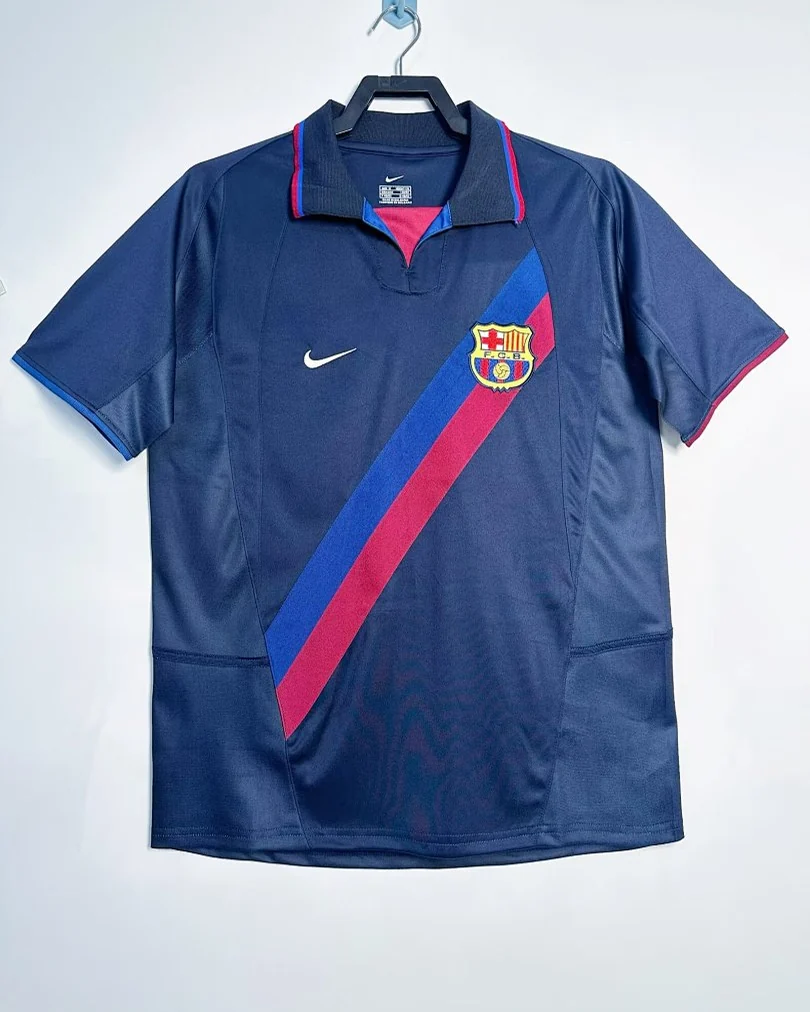 Camisola Retro Barcelona 2002/03 Terceira