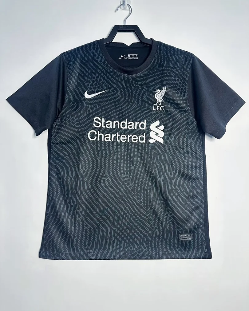Camisola Retro Liverpool 20/21 Guarda-Redes Preta