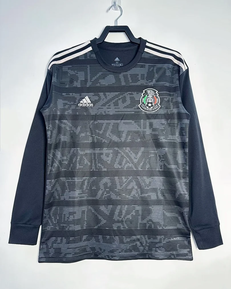 Camisola Retro México 2019 Principal Manga Comprida