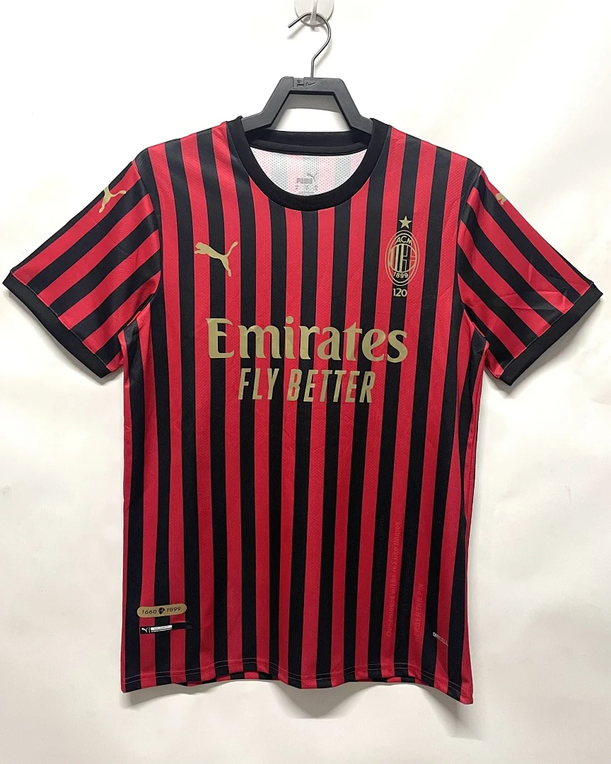 Camisola Retro AC Milan 2019 120 Anos