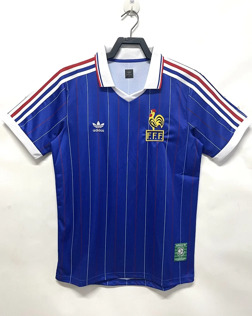 Camisola Retro França 1982 Principal