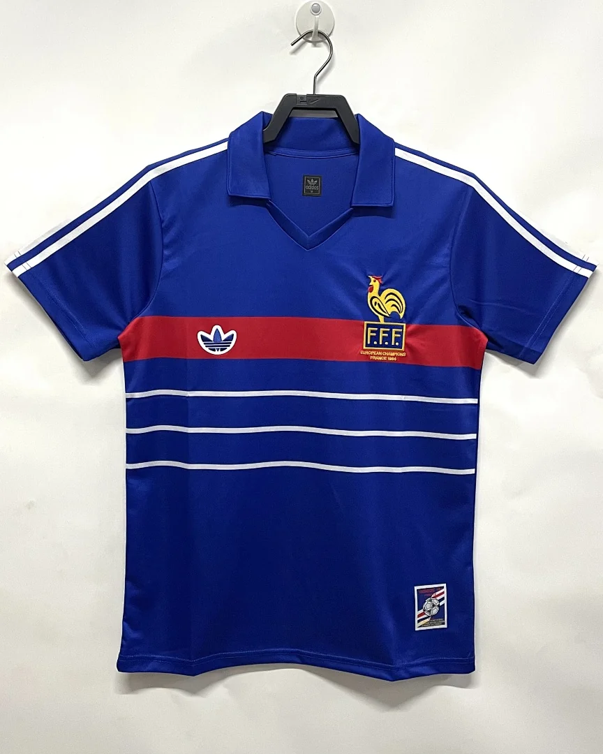 Camisola Retro França 1984 Principal