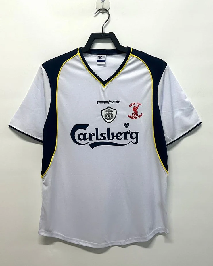 Camisola Retro Liverpool 2001/02 Alternativa