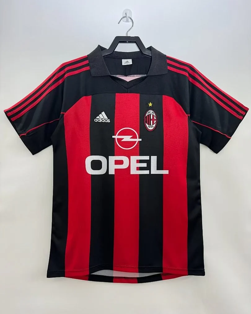Camisola Retro AC Milan 2000/02 Principal