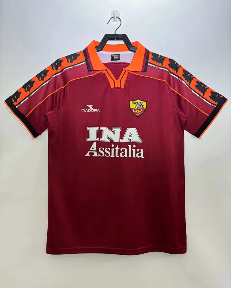 Camisola Retro AS Roma 1998/99 Principal